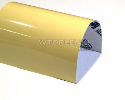 Светлая бежевая глянцевая пленка 3М 1080 G79 Gloss Light Ivory