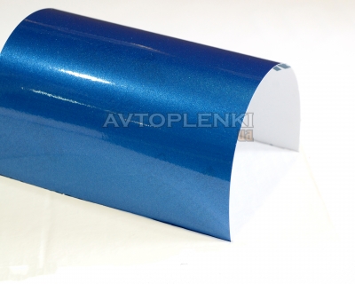Синяя глянцевая пленка металик 3М 1080 G227 Gloss Blue Metallic