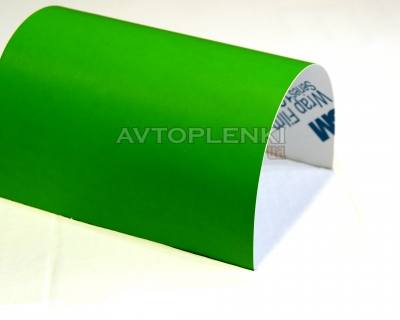 Зеленая матовая пленка 3М 1080 M196 Matte Apple Green