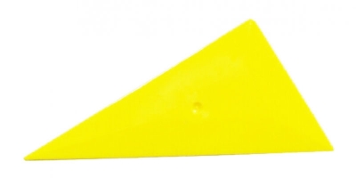 Выгонка треугольная желтая